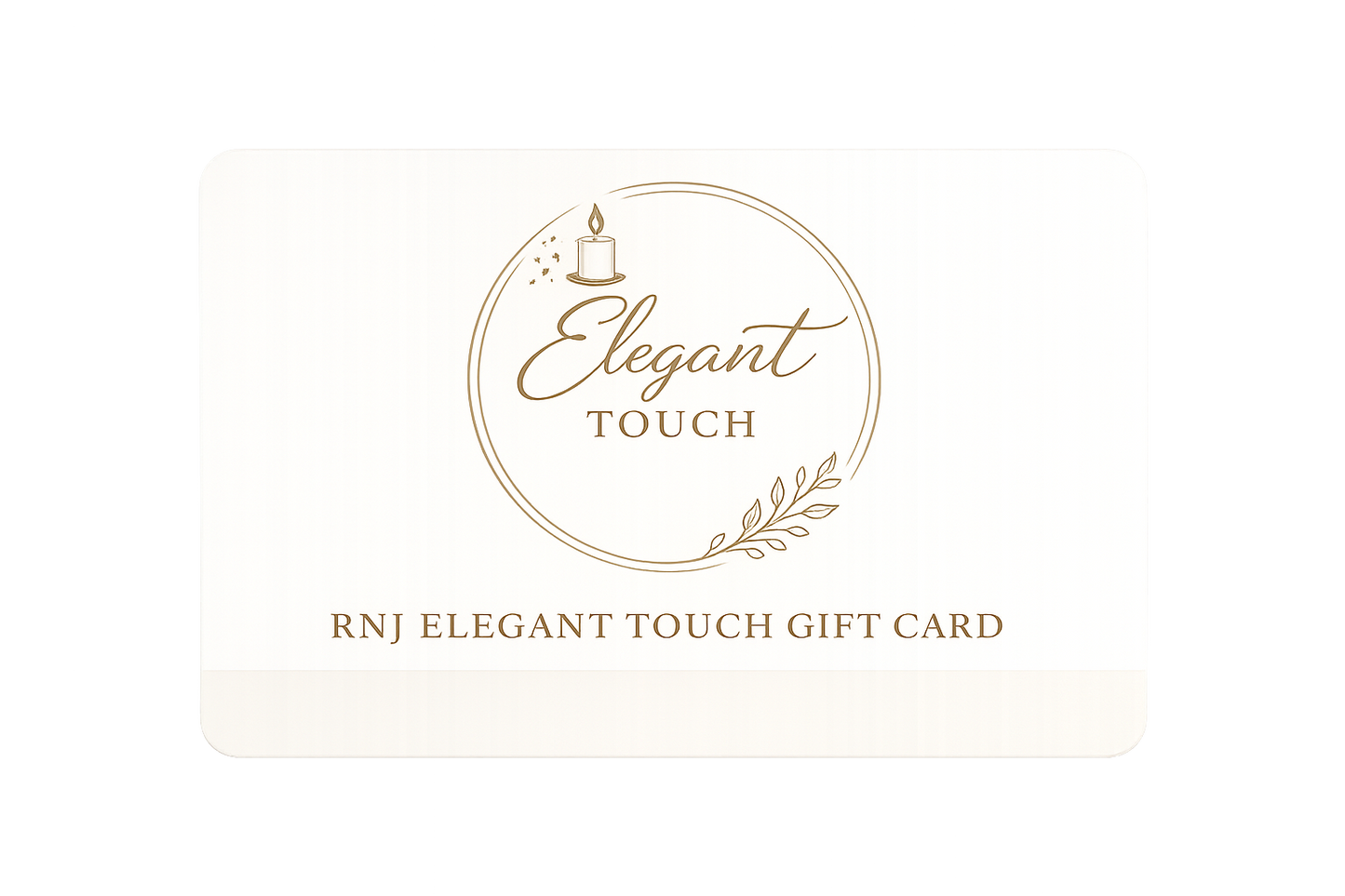 RNJ Elegant Touch cadeaukaart
